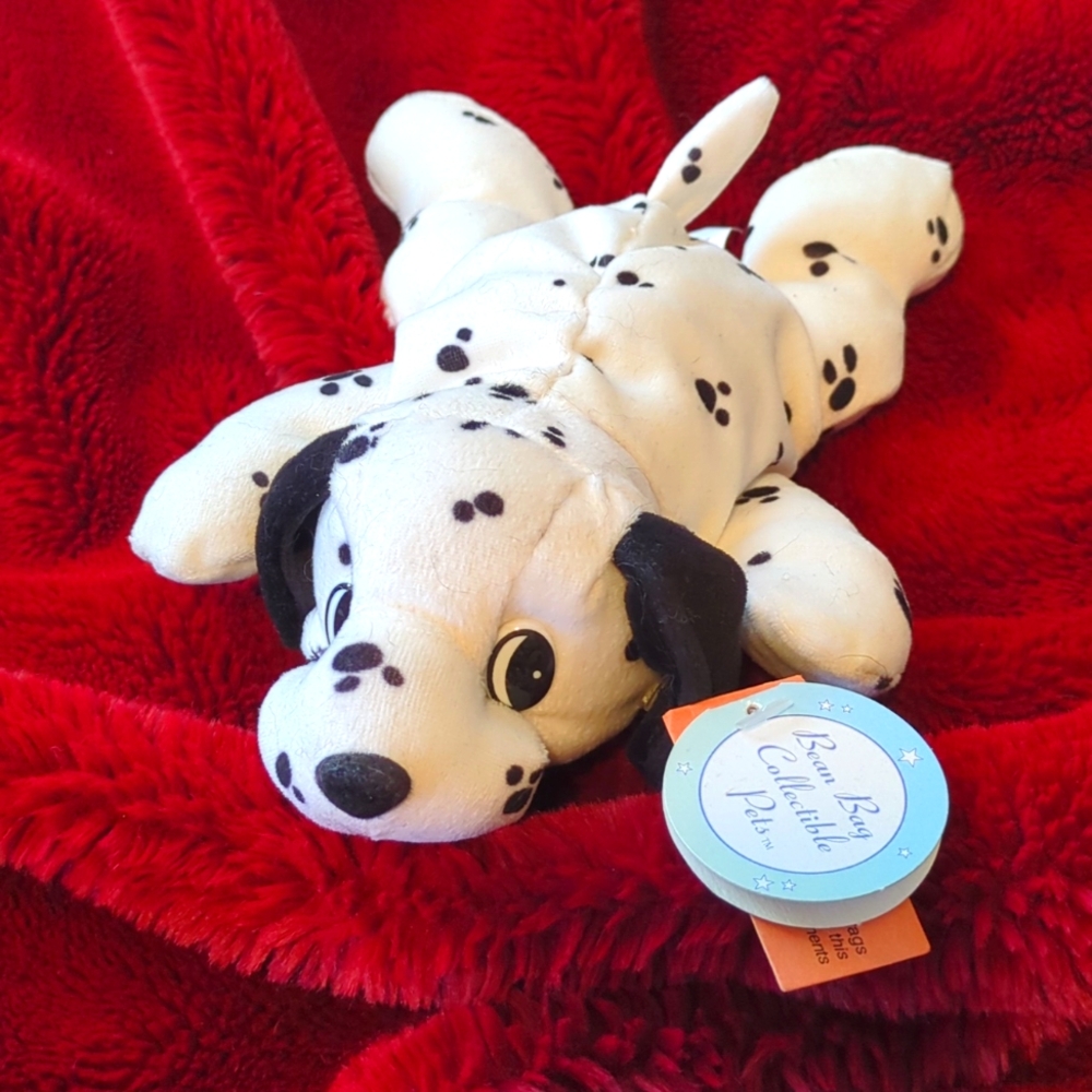 Vintage Cuddle Wit Dalmatian Puppy